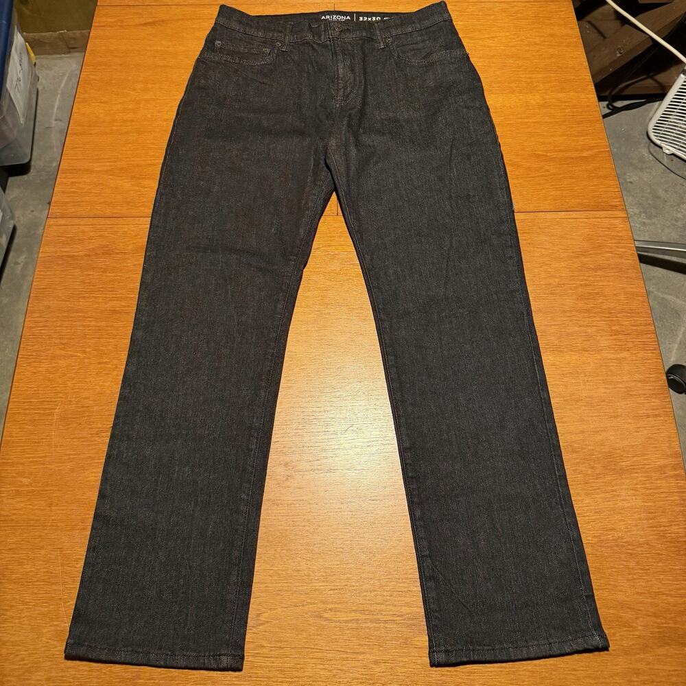 Arizona Jean Co Advance Flex 360 Black Athletic Taper Stretch Jeans Men’s 32x30
